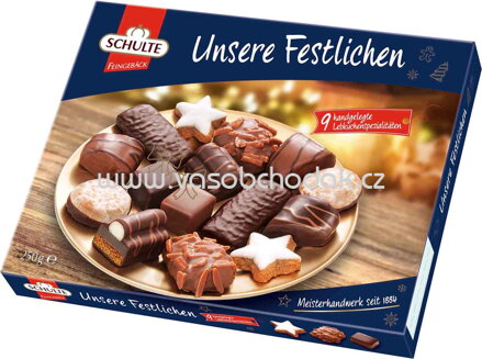 Schulte Unsere Festlichen, 250g Schulte Unsere Festlichen, 250g