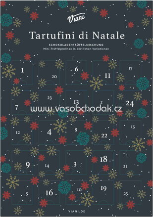 Viani Tartufini di Natale Adventskalender 2025, 175g