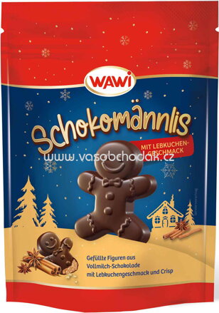 WAWI Schokomännlis Lebkuchen, 120g