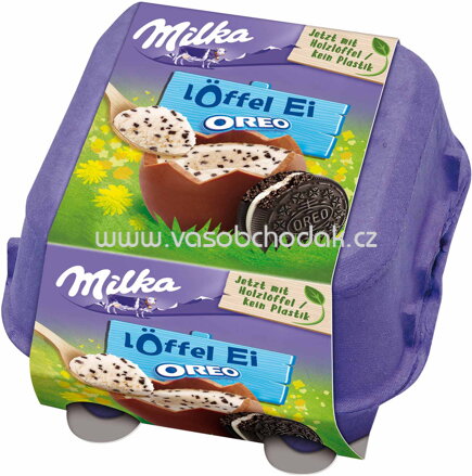 Milka Löffel-Ei Oreo, 4 St, 136g