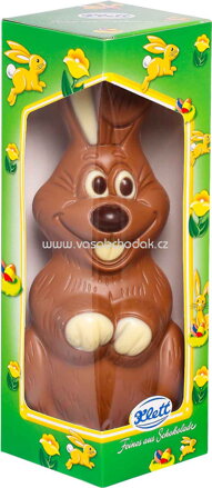 Klett Confiserie-Lachhase Oskar Edelvollmilch in Geschenkbox, 200g