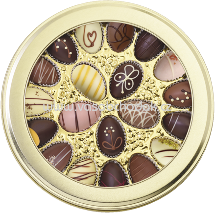 Lauensteiner Osterrunddose mit Alkohol, 380g