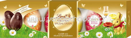 Lindt Alkohol Spezialitäten Eier Mischung, 6 St, 108g