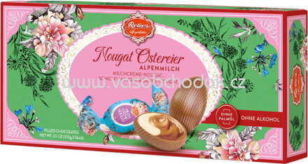 Reber Helle Nougat-Ostereier, 100g