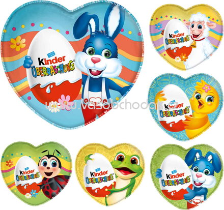 kinder Schokolade Hohlfigur Herz mit Überraschung, 53g