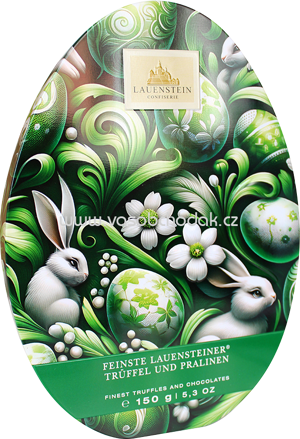 Lauensteiner Osterei-Dose Grün ohne Alkohol, 150g