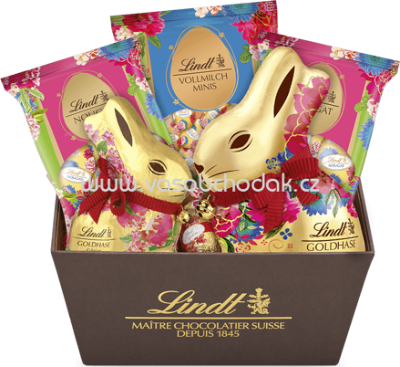 Lindt Blumen-Edition Ostergeschenkkorb, 660g