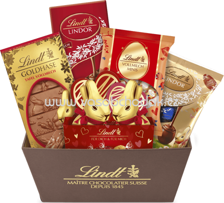 Lindt Für Dich & Für Mich Ostergeschenkkorb, 775g