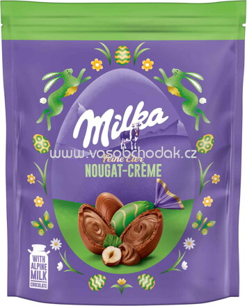 Milka Feine Eier Nougat-Crème, 90g