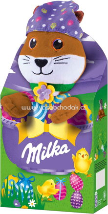 Milka Magic Mix Plüschtier Eichhörnchen, 96g