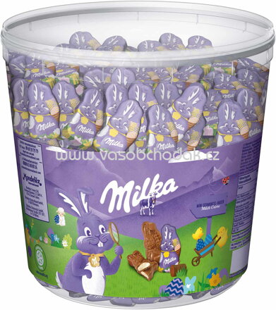 Milka Mini Schmunzelhasen Milchcrème, 1,505kg