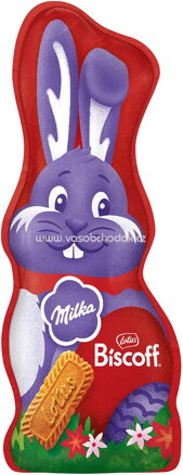 Milka Schmunzelhase Lotus Biscoff, 95g