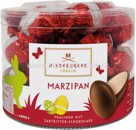 Niederegger Marzipan Eier im Köcher, 32 St, 400g