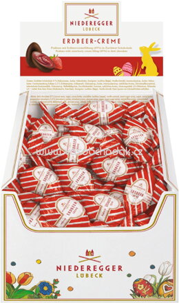 Niederegger Erdbeer-Creme-Eier, 95x12,5g, 1187,5g
