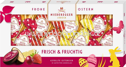Niederegger Gefüllte Ostereier Frisch & Fruchtig, 100g