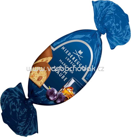 Niederegger Marzipan-Ei Rum-Traube, 100g