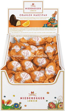 Niederegger Orangen-Marzipan-Eier, 95x12,5g, 1187,5g