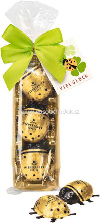 Niederegger Marzipan Glückskäfer gold, 3 St, 45g