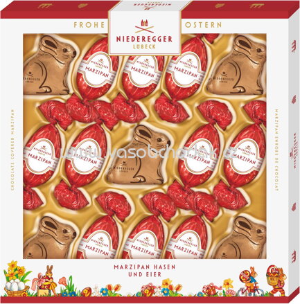 Niederegger Marzipan Hasen und Eier, 187g