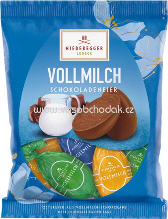 Niederegger Vollmilch-Schokoladen-Eier, 87g
