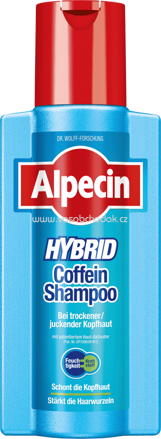 Alpecin Hybrid Coffein Shampoo, 250 ml