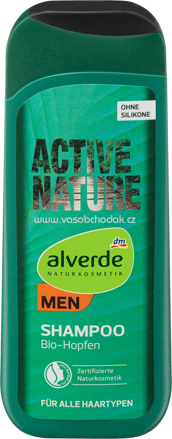 Alverde MEN Shampoo Active Nature, 200 ml