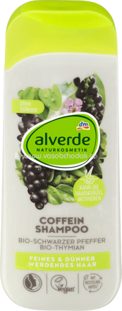 Alverde NATURKOSMETIK Shampoo Coffein, 200 ml