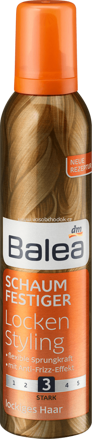 Balea Schaumfestiger Locken Styling, 250 ml