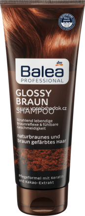 Balea Professional Shampoo Glossy Braun, 250 ml