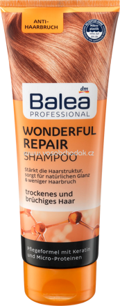 Balea Professional Shampoo Wonderful Repair, 250 ml