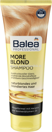 Balea Professional Shampoo More Blond, 250 ml