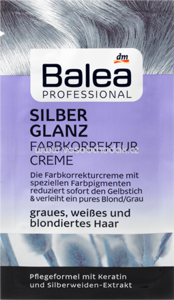 Balea Professional Farbkorrekturcreme Silberglanz, 20 ml
