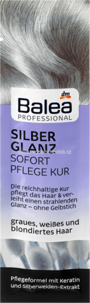 Balea Professional Sofort Pflege Kur Silberglanz, 20 ml