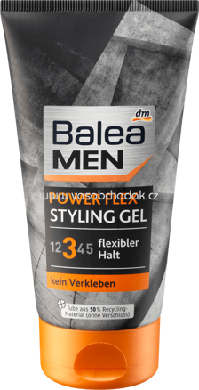 Balea MEN Styling Gel Power Flex, 150 ml