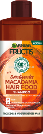 GARNIER Fructis Shampoo MACADAMIA HAIR FOOD, 400 ml