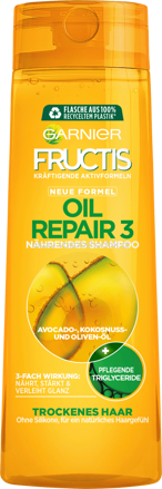 GARNIER Fructis Shampoo Oil Repair 3, 300 ml