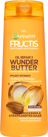 GARNIER Fructis Shampoo Oil Repair Wunderbutter, 300 ml