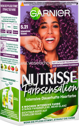 GARNIER Nutrisse Farbsensation Haarfarbe Intensives Violett 5.21, 1 St