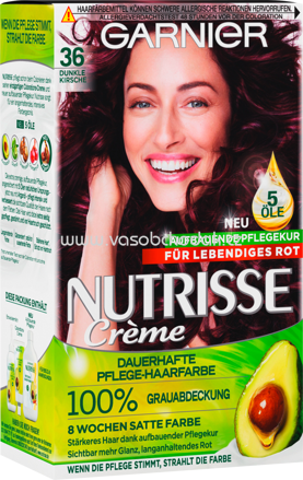 GARNIER Nutrisse Crème Haarfarbe Dunkle Kirsch 36, 1 St
