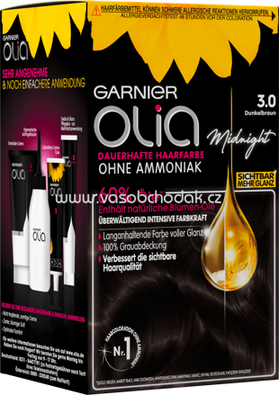 GARNIER Olia Haarfarbe Dunkelbraun 3.0, 1 St