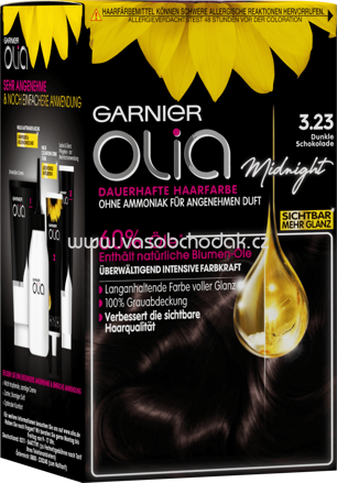 GARNIER Olia Haarfarbe Dunkle Schokolade 3.23, 1 St