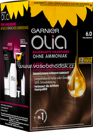 GARNIER Olia Haarfarbe Hellbraun 6.0, 1 St