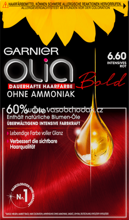 GARNIER Olia Haarfarbe Intensives Rot 6.60, 1 St