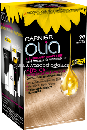 GARNIER Olia Haarfarbe Kühles Hellblond 9G, 1 St