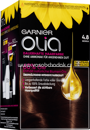 GARNIER Olia Haarfarbe Mokka 4.8, 1 St