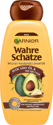 GARNIER Wahre Schätze Shampoo Avocado Öl & Sheabutter, 300 ml