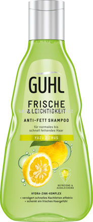 GUHL Shampoo Frische & Leichtigkeit Anti Fett, 250 ml