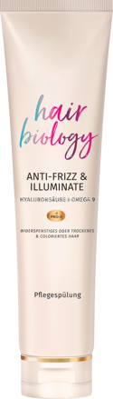hair biology Spülung Anti-Frizz & Illuminate, 160 ml