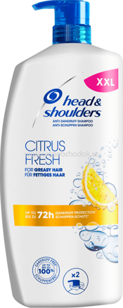 head&shoulders Shampoo Anti-Schuppen Citrus Fresh, 900 ml