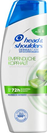 head&shoulders Shampoo Anti-Schuppen empfindliche Kopfhaut, 500 ml